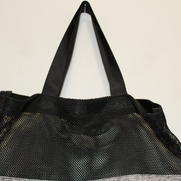 PINK Victoria's Secret Grey Mesh Tote - Picture 3 of 7